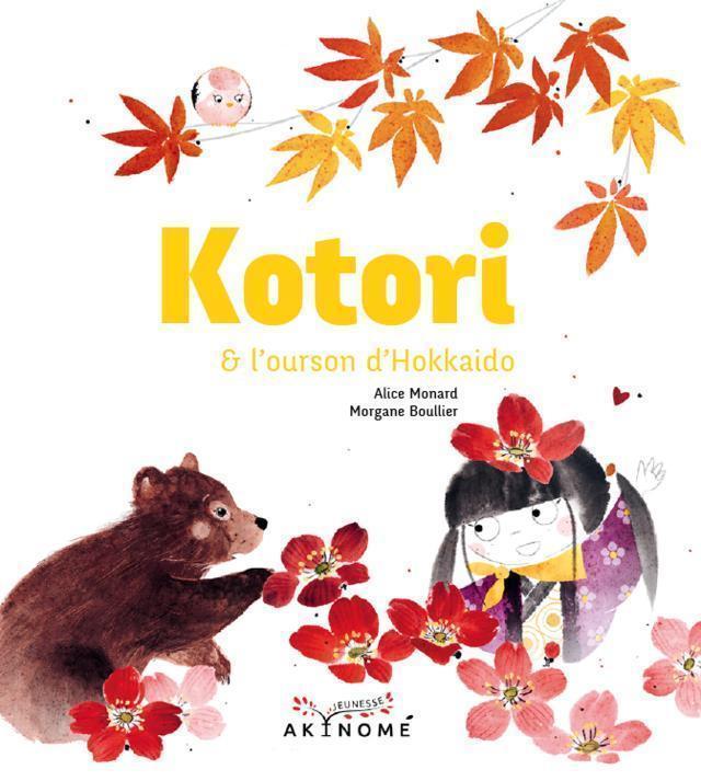 Kotori and the Baby Bear from Hokkaido