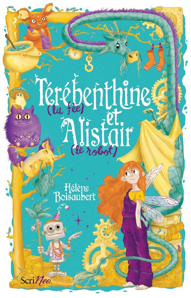 Térébenthine (the fairy) and Alistair (the robot)